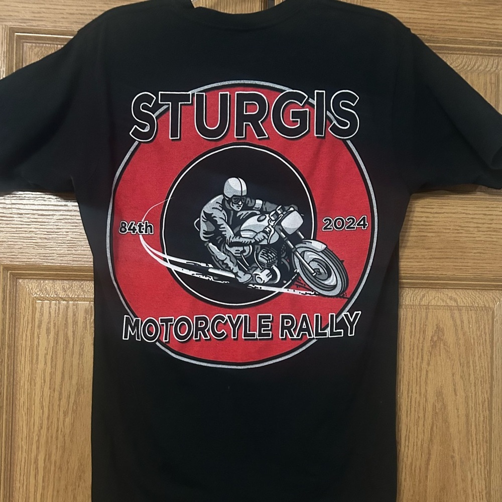 Sturgis Motorcycle Rally Retro Shirt 2024 Men’s Size S